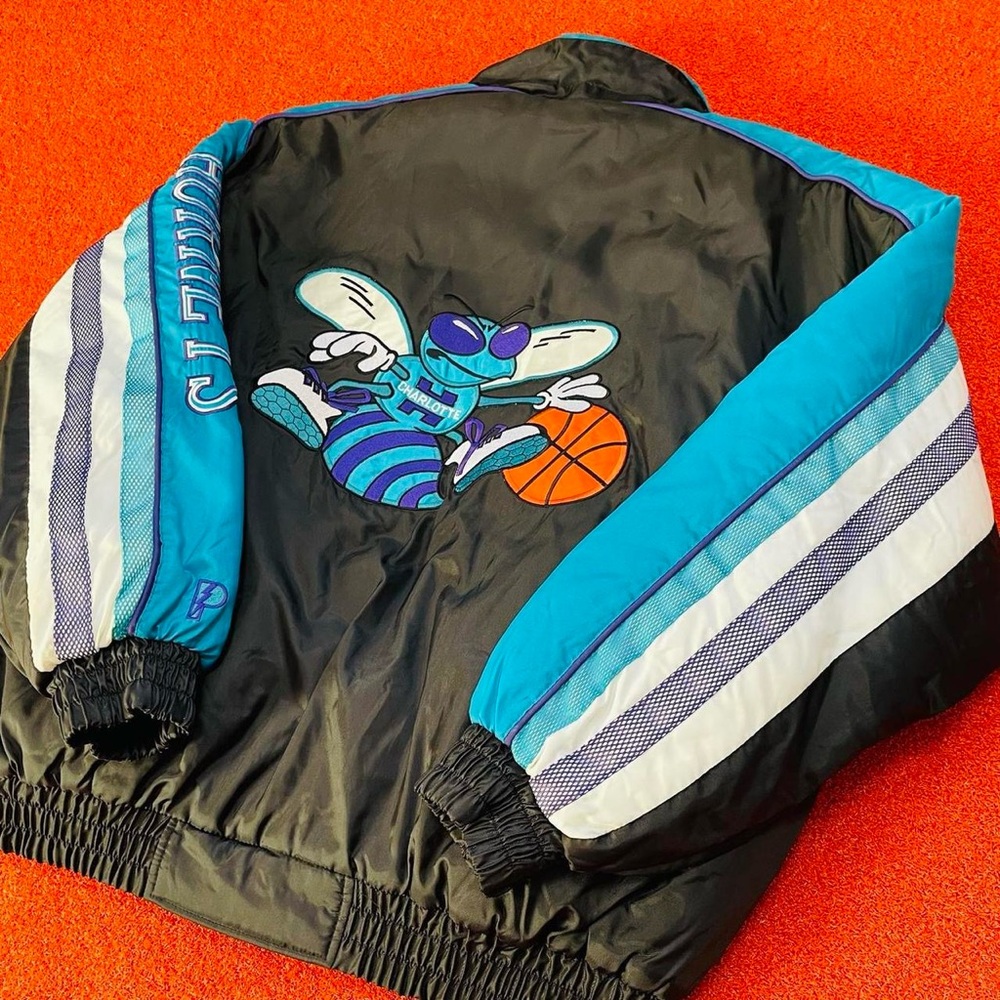 NBA Charlotte Hornets Teal Puffer Jacket for Kids